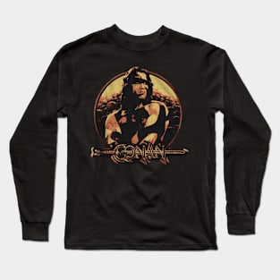 Conan Vintage 80s Long Sleeve T-Shirt